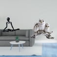 thumbnail image 2 of Figura de escritorio,Escultura abstracta de pensador para decoración de oficina y hogar.,Figuras de búho,Figuras de búho,animales artificiales,artesanías,decoración del hogar,Figura en, 2 of 8