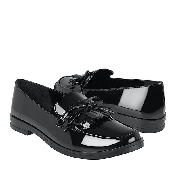 Juvenil Zapatos Mocasines Mujer Mocasines Piel Blanca Mujer Tacos