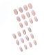 thumbnail image 5 of 24 piezas de uñas postizas medianas con diamantes de imitación 3D, ingenio, 5 of 5