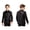 Black, variant on Boys Shiny Sequins Suit Jacket Coat Blazer Formal Tuxedo for Wedding Pageant Birthday Party 6-16 Blue 16