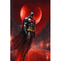 Batman 5D Diamond Art Painting for Adults and Kits Full Drill 12x16 Inch Superhero Round Drill Diamond Home Wall Decor