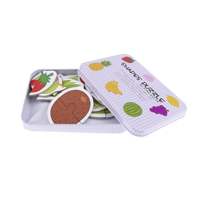 Juguete de Rompecabezas, Juegos Educativos Del Rompecabezas para de Las Muchachos Fruta Salvador Juguete de rompecabezas de madera