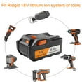 thumbnail image 4 of 18V Battery for Ridgid Straight Finish Nailer, Jobsite Blower, Orbit Sander, 4 of 5