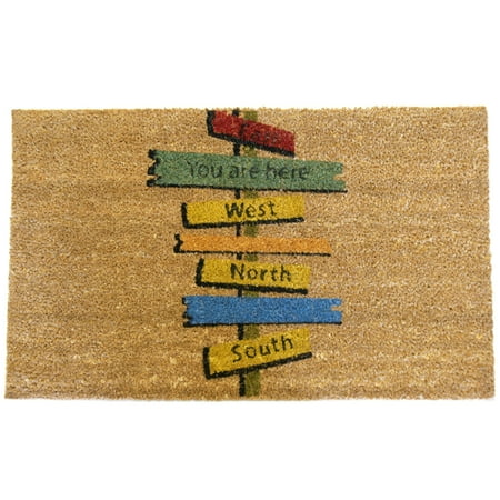 Need Direction You Are Here Funny Doormat 18 X 30 Inch