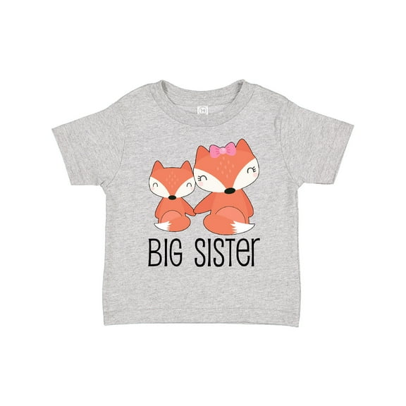 Inktastic Fox | Big Sister Girls Toddler T-Shirt