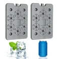thumbnail image 1 of melotizhi Conditioning Fan Ice Box 200ml Ice Brick Ice Board Ice Pack Reusable Ice Box, Gray, 1 of 9