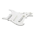 thumbnail image 1 of BELOVING Electric Guitar Pickguard Ceramic DIY Prewired Pickguard Backplate Accessory white, 1 of 10