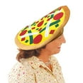 thumbnail image 4 of ArtCreativity Funny Pizza Hat, Fun Halloween Costume Accessory for Kids and Adults, Pizza Party Supplies Decorations, One Size Fits Most, Crazy Silly Hat with Felt Toppings and Plush Fabric, 4 of 6