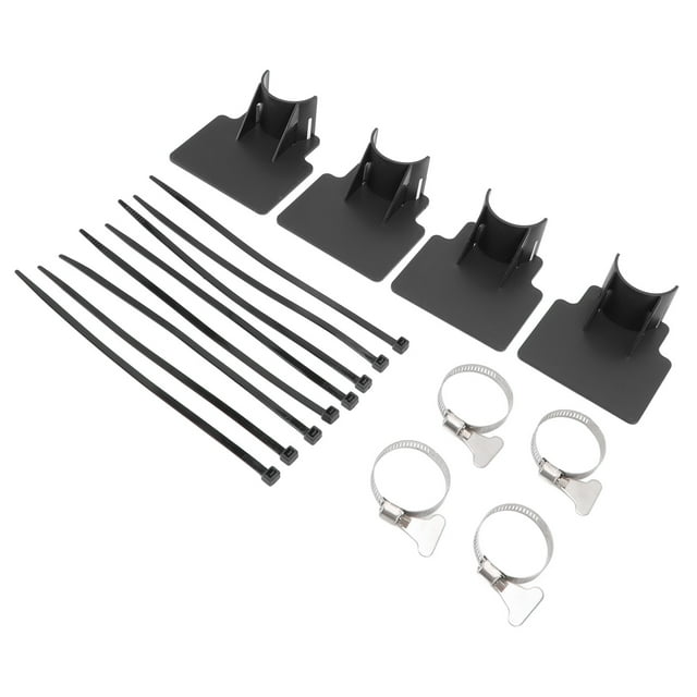 Abrazadera para manguera de piscina, 4 juegos Soporte para tubería de piscina Soporte para manguera de piscina Valor inmejorable
