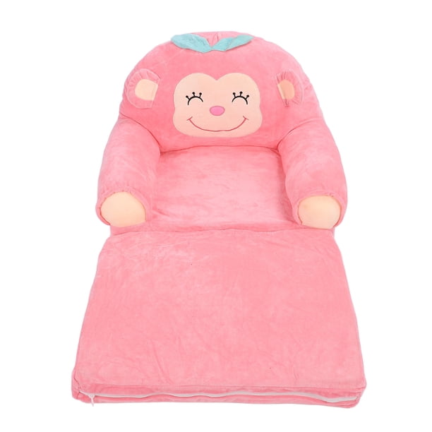 Sofá De Mono De Felpa Para Niños, Sillón Plegable Suave, Jardín De Infantes Para El Hogar