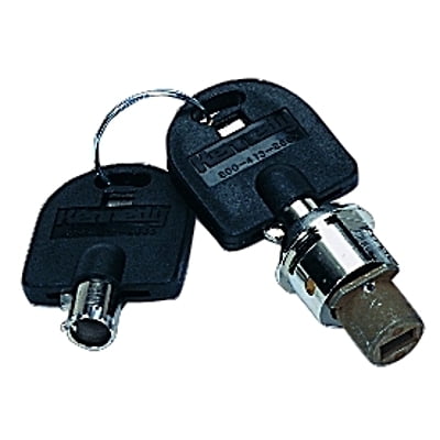 Tubular Key High Security Lock Sets, Steel, Key No. 200, Used With Roller Cabinets | Bundle of 2 Sets