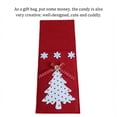 thumbnail image 4 of 4 Pieces/Set Christmas Tree Dinnerware Tableware Fork Holder Bag Cutlery Storage Pouch Decoration Organizer Fork Spoon Festival Party Red, 4 of 9