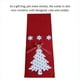 thumbnail image 3 of Bolsa de vajilla Yuarrent 4 piezas árbol de Navidad rojo, 3 of 6