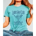 thumbnail image 6 of Ladies Golf Club Par Then Bar Shirt for Women Funny Girls Just Wanna Have Fun Graphic Tee Seafoam Shirt Adult Large, 6 of 7