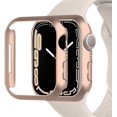 thumbnail image 1 of IBAOLEA Compatible IBAOLEA Watch 41mm Case Hard PC Frame Ultra-Thin Lightweight Woman Man Protective Bumper Shell Case for IBAOLEA Watch Series 7 41mm(Rose Gold) Rose Gold 41mm, 1 of 8