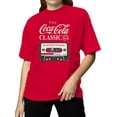 thumbnail image 2 of Officially Licensed Coca Cola Enjoy Classic Cassette Women's T-shirt, 2 of 3