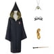 thumbnail image 3 of Disfraz de Halloween para niños y adultos, estilo Potter de la Escuela de Magia de Ravenclaw, bata de Cosplay para niños y niñas, trinchera para fiesta, 3 of 5