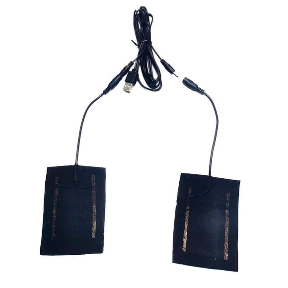 USB Heating Pad Flexible Thermal Sheet 5V Fiber Warm Fabric for Hand Warmers and Portable Heating