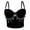 Z2-Black, variant on YDFCWXW Rhinestone Corset Bustier Crop Top Black Diamond Bra Nightclub Rave Rhinestone Tops for Women White, S
