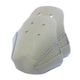thumbnail image 2 of 1 Pair Skate Anti-friction Toe Cap Guards Leather Skating Protector Cover with 4 Holes Replacement Protectors Sporting Training Gray, 2 of 7