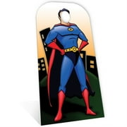 Superhero Stand In Cardboard Cutout Cardboard Cutout