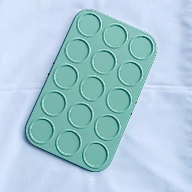 Molde para hornear antiadherente de 30 eslabones Molde para hornear galletas de 35 eslabones Molde para hornear macarrones Molde para tartas crujientes para el hogar