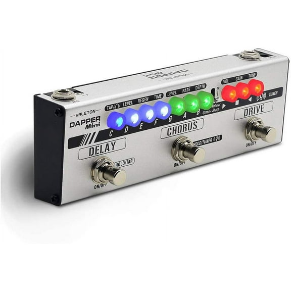 Valeton Dapper Mini Guitar Multi Effects Pedal (MES-1)