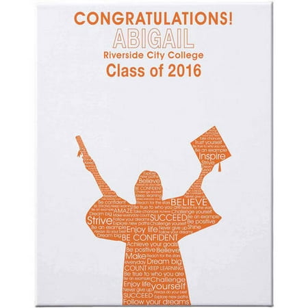 Personalized Graduation Autograph Canvas, 11