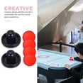 thumbnail image 3 of UPGRATOR 8Pcs Air Hockey Pushers Blue Replacement Set with Comfortable Ergonomic Design, 3 of 6
