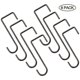 thumbnail image 1 of 8 pcs Iron Fence Hooks Patio Fence Hangers for Hanging Plants Planters Bird Feeders Light Hanger, 1 of 2