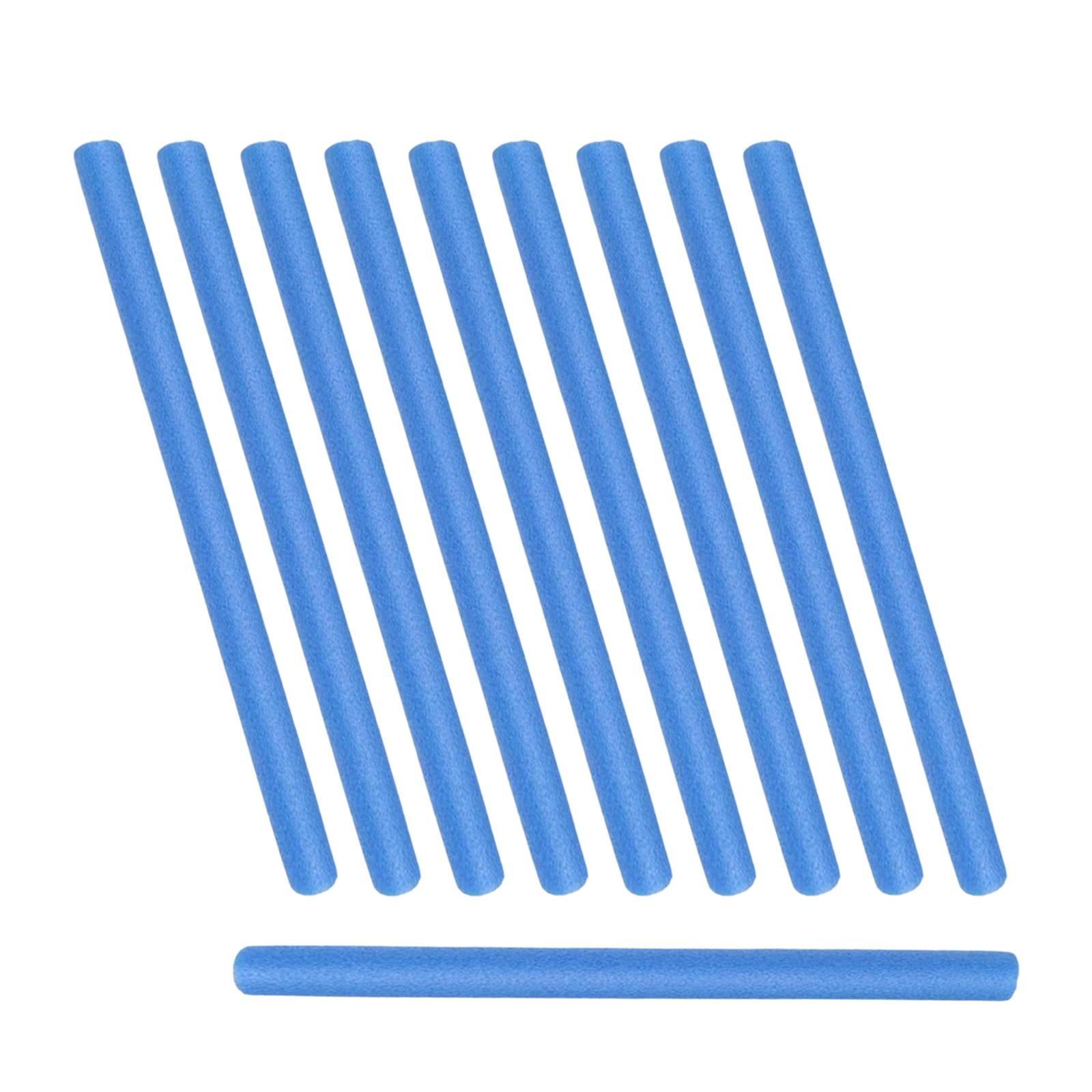 10x Trampoline Enclosure Pole Foam Sleeves Trampoline Accessories 90cm Blue