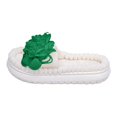 thumbnail image 2 of KANG Cozy Floral Slippers Comfortable Open Toe Fuzzy Home Slippers For Warmth And Relaxation, 2 of 9