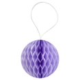 thumbnail image 2 of Wrapables® Mini Honeycomb Ball Party Decorations for Weddings, Birthday Parties, Baby Showers and Nursery Decor (Set of 10), 2", Lilac, 2 of 2