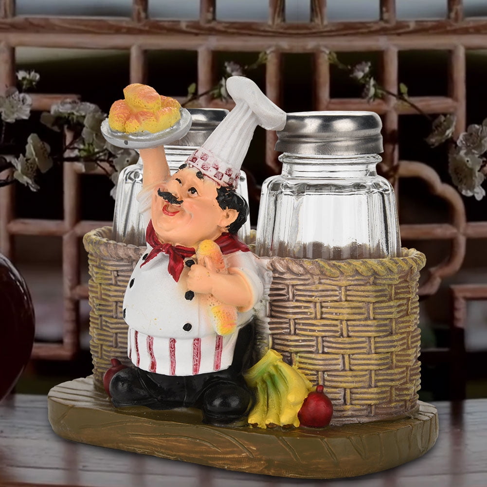 resin chef statue