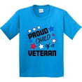 thumbnail image 3 of Inktastic Proud Child of a Veteran Veterans Day Youth T-Shirt, 3 of 5