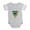 Heather Gray, variant on CafePress - Power Rangers Green Ranger - Cute Infant Baby Football Bodysuit