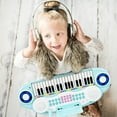 thumbnail image 2 of Costway 37-Key Toy Keyboard Piano Electronic Musical Instrument Blue, 2 of 12