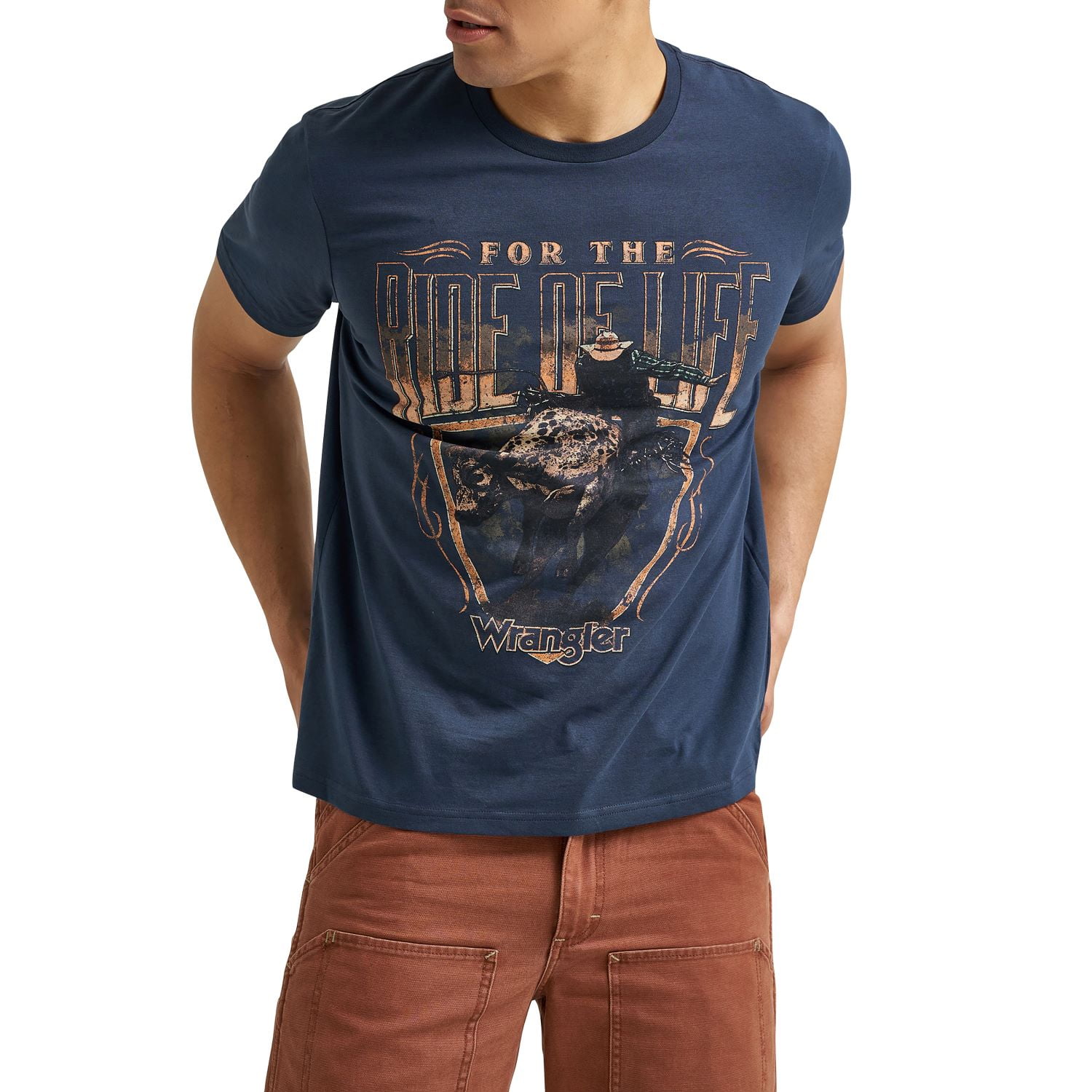 Wrangler® Men's Graphic Short Sleeve Tee Shirt
