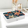 thumbnail image 6 of Starfish Travel Jewelry Box Display Case with Removable Compartment - Portable PU Leather Organizer, 6 of 6