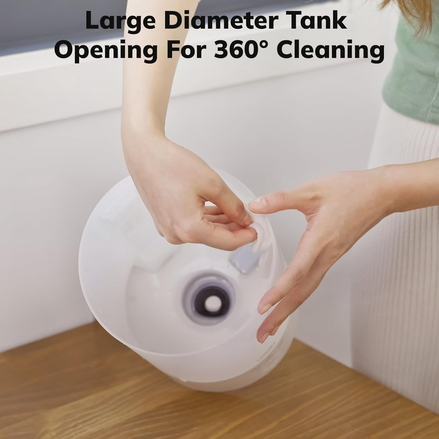 Humidifiers for Bedroom Large room,Top fill 2.5L Ultrasonic cool mist Humidifiers for Baby Nursery and Plants,Up to 24 Hours of Operation, Auto Shut Off, 24dB Quiet,Night Light (Hu-02A-XNLit)191