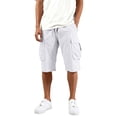 thumbnail image 6 of XAOFW Casual Mens Shorts With Straight Pocket For Everyday Wear Lightweight Cargo Shorts For Men Breathable Bottom M, 6 of 7