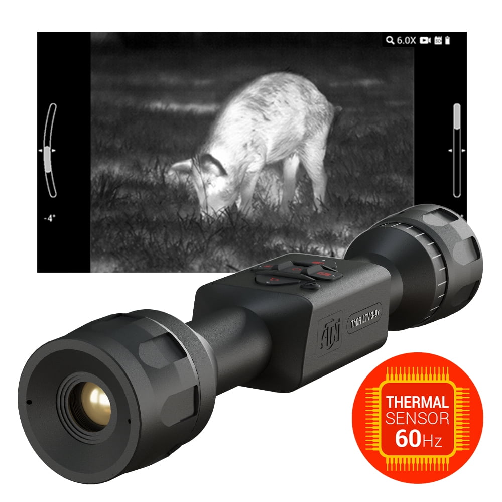 Restored Premium ATN Thor LTV 2-6x, 640x480 Thermal Scope w/ Video Recording (Refurbished)