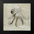 thumbnail image 2 of Aryai, Sia 20x20 Black Modern Framed Museum Art Print Titled - Aqua Marine XIII, 2 of 5