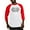 Red/White, variant on CafePress - New Year New Me Baseball Jersey - Cotton Baseball Jersey, 3/4 Raglan Sleeve Shirt