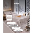 thumbnail image 4 of SLASHOP FURRFREE Bamboo Sheet Set, Pet Hair Resistant, Queen, 4 of 5