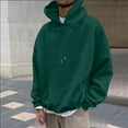 thumbnail image 5 of CONFREE Mens Hoodies Rose Prints Hoodies For Men Graphic Long Sleeve Casual Pullover Hooded Sweatshirts With Pockets, 5 of 8