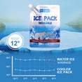 thumbnail image 4 of Paquetes Hielo Reutilizables 6 Piezas Hasta 48 Horas Lleno Gel para Loncheras, 4 of 9