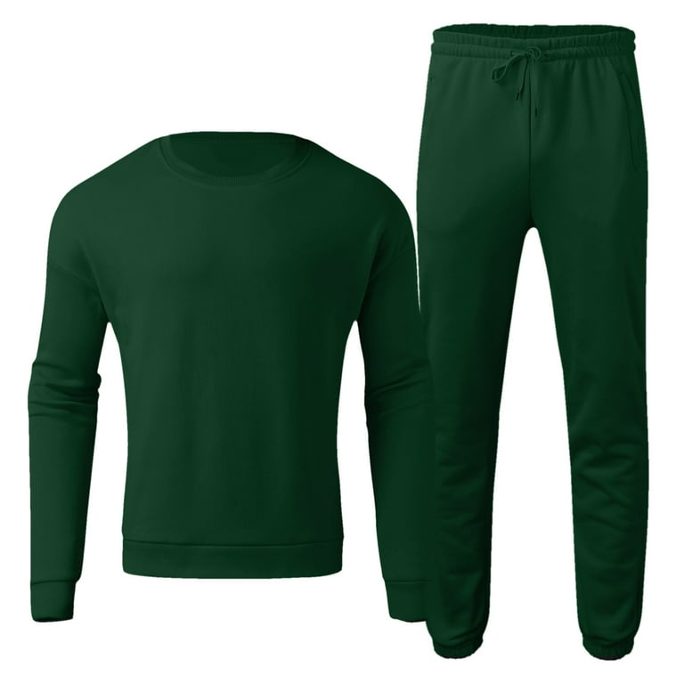 Hunter green sweatsuit sale