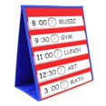 thumbnail image 4 of Eamay Desktop Tabletop Pocket Chart, Classroom Double-Side and self-Standing Pocket Chart for Kindergarten, Home Use or Classroom (Blue&RED), 4 of 4