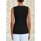 thumbnail image 2 of Chaleco Blazer PRETTYGARDEN para Mujer Sin Mangas con Botones Negro M, 2 of 8
